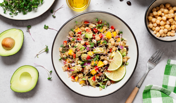 Bowls para almoço e jantar