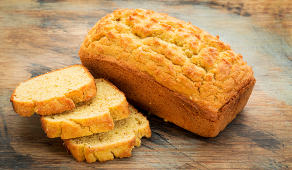 Pão de forma sem glúten