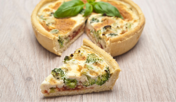 Quiche light de legumes